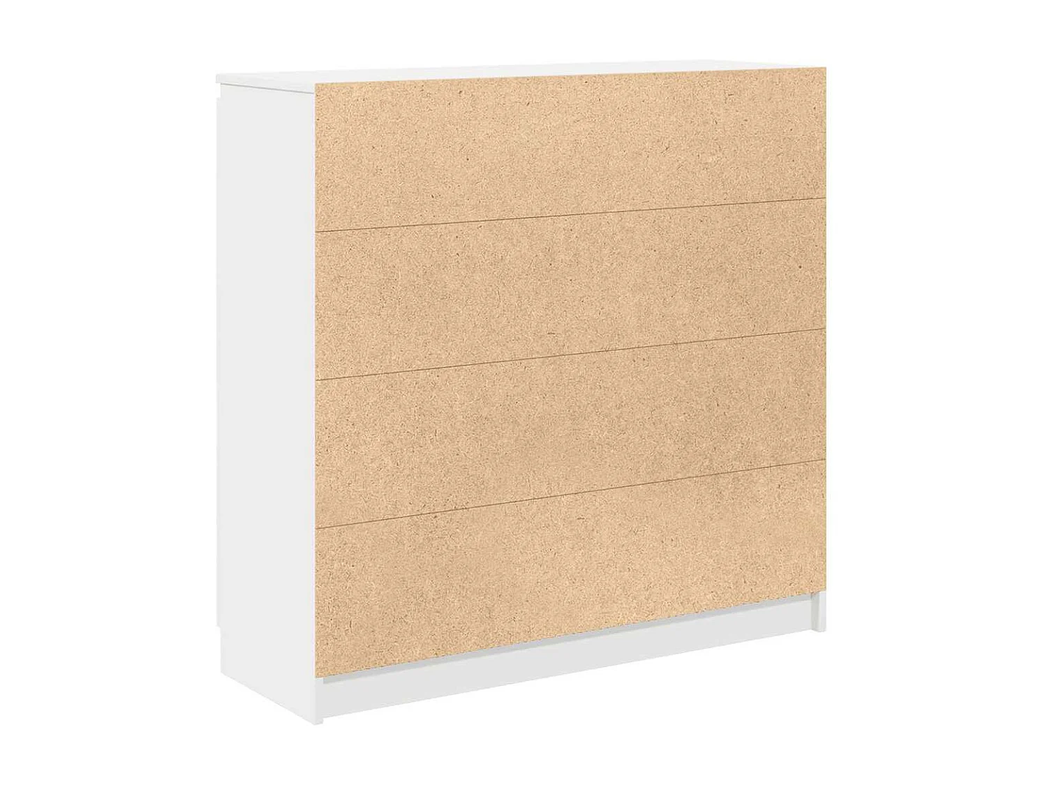 Buffet avec tiroirs blanc 100,5x35x98,5 cm bois d'ingénierie