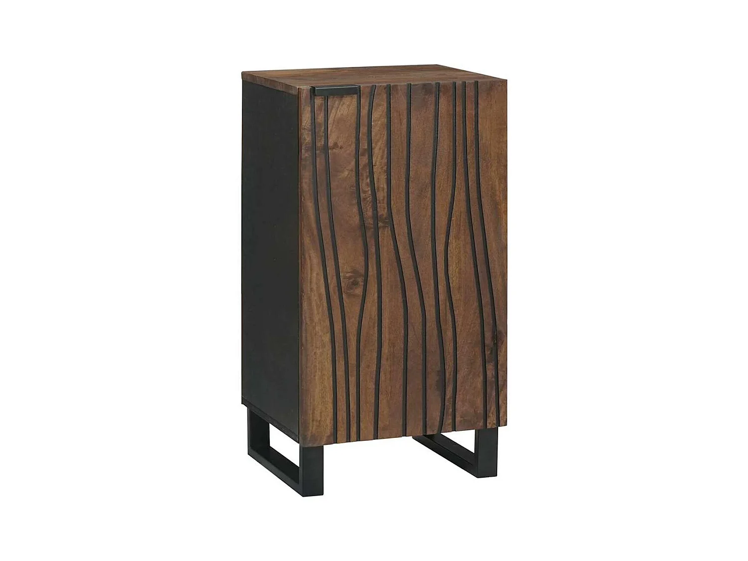 Buffet Marron 40 x 33 x 75 cm bois de manguier massif