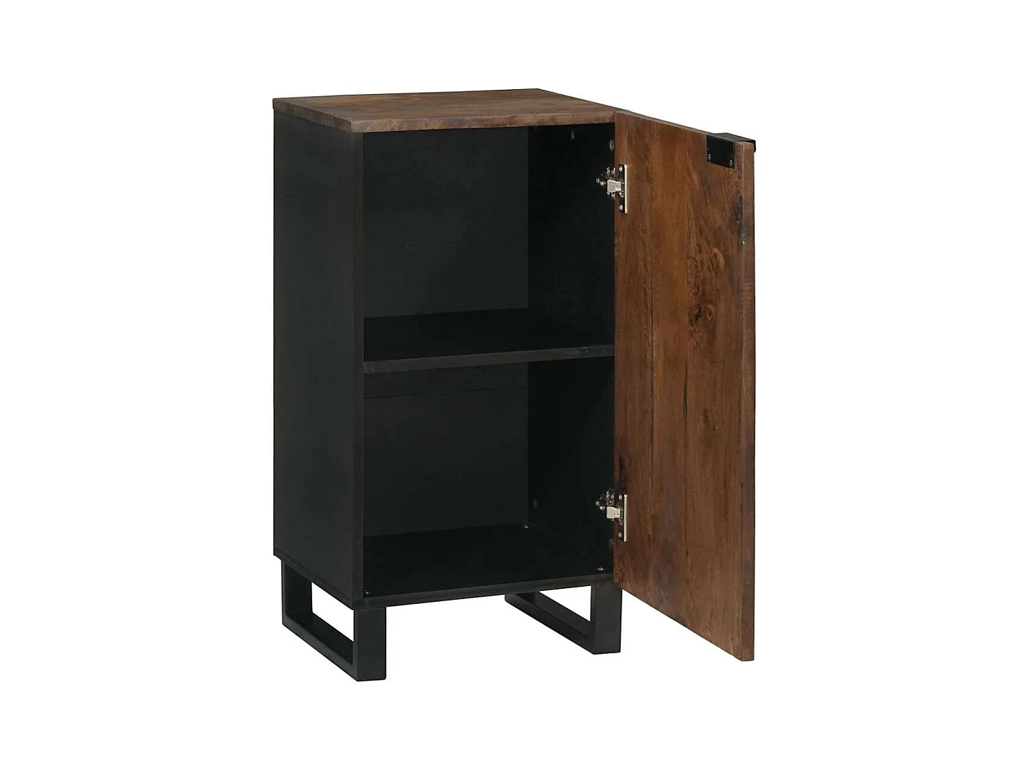 Buffet Marron 40 x 33 x 75 cm bois de manguier massif