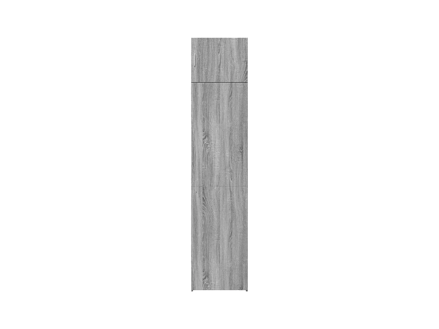 Armoire de rangement mince sonoma gris 50x42,5x225 cm
