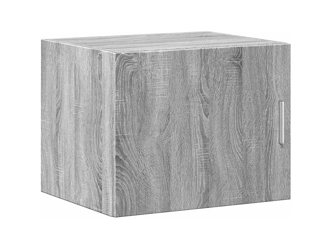 Armoire de rangement mince sonoma gris 50x42,5x225 cm