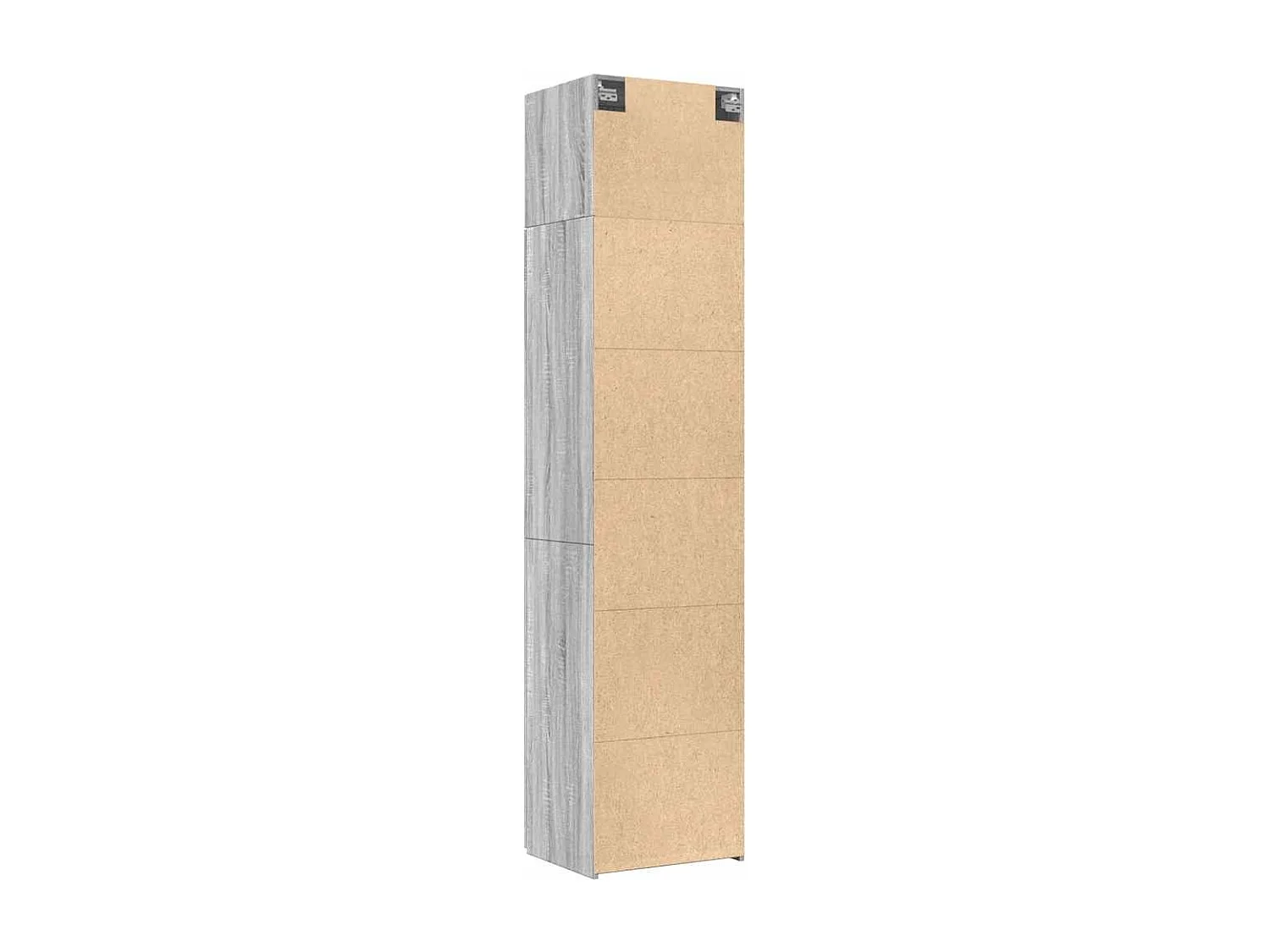 Armoire de rangement mince sonoma gris 50x42,5x225 cm