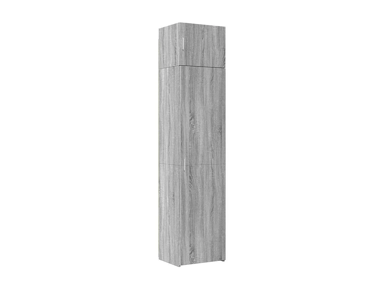 Armoire de rangement mince sonoma gris 50x42,5x225 cm