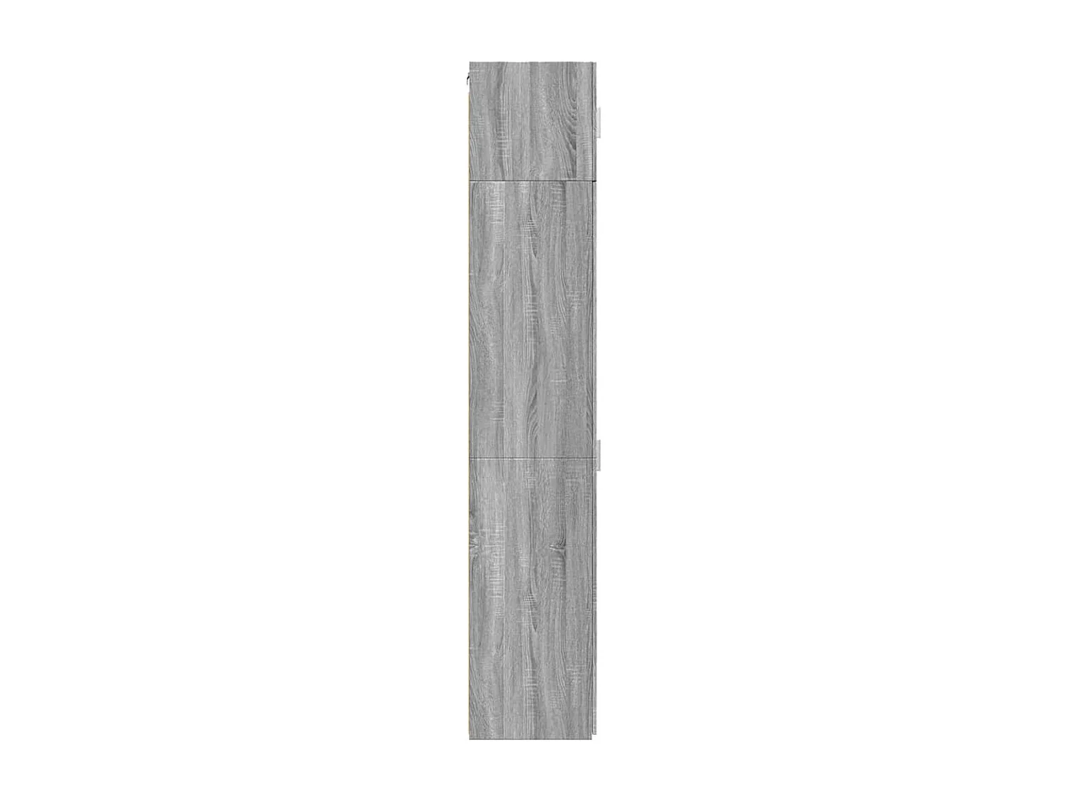 Armoire de rangement mince sonoma gris 50x42,5x225 cm