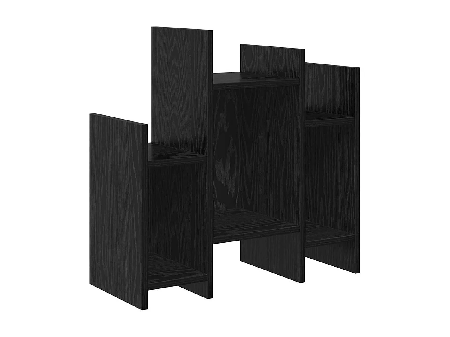 Tavolino laterale Rovere nero 60 x 26 x 60 cm Legno ingegnerizzato