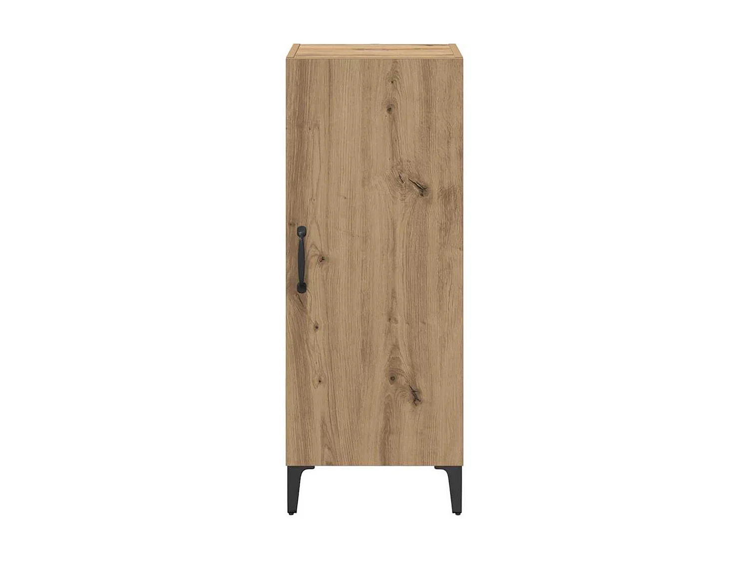 Handgemaakt eikenhouten dressoir 34,5 x 34 x 90 cm Technisch hout