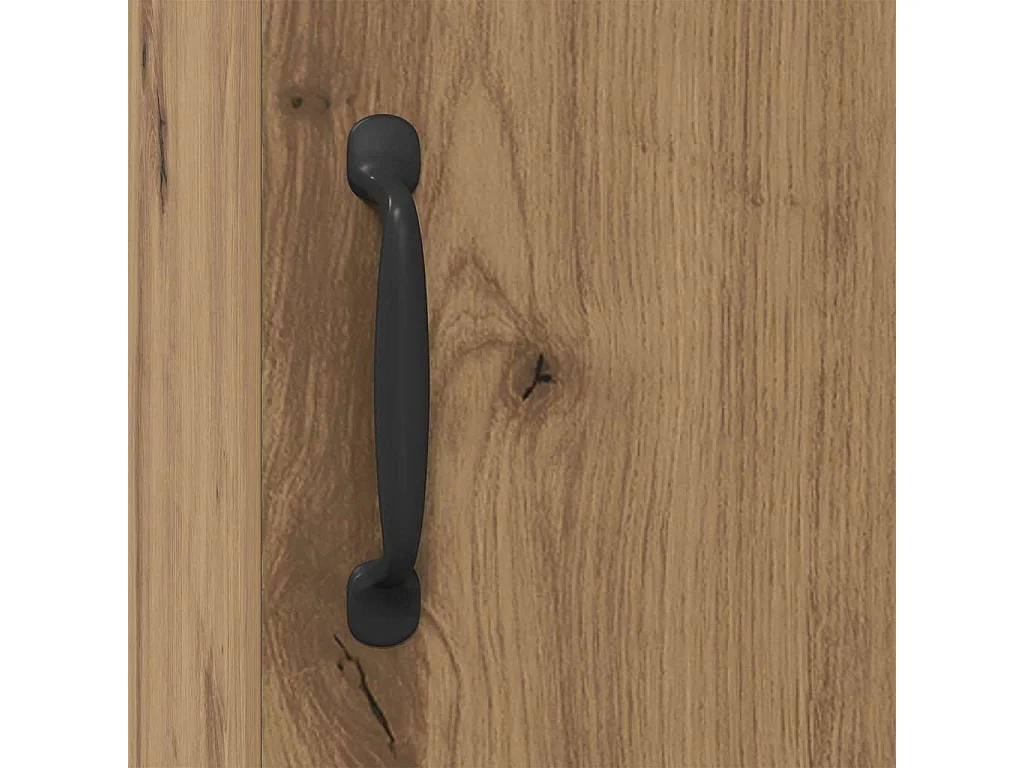 Handgemaakt eikenhouten dressoir 34,5 x 34 x 90 cm Technisch hout