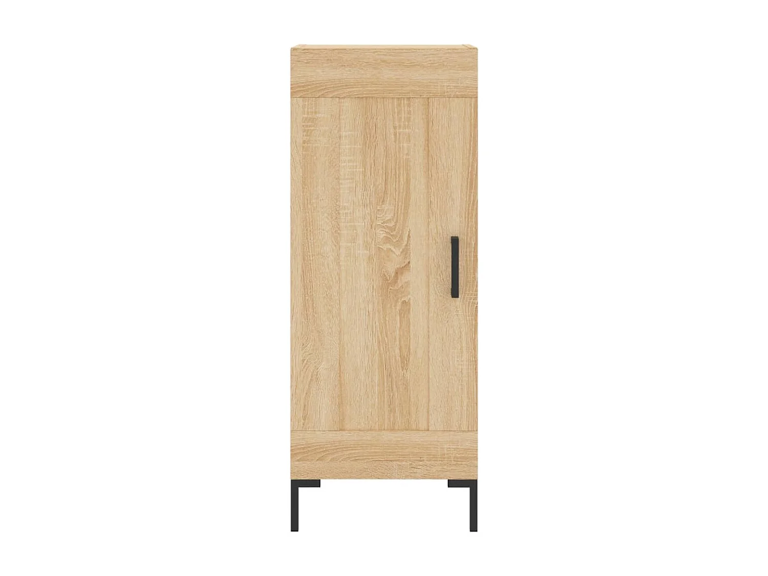 Hoog dressoir Sonoma eiken 34,5x34x180 cm Technisch hout