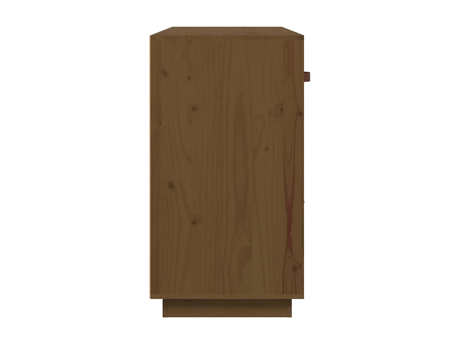 Buffet Marron miel 100x40x75 cm Bois massif de pin