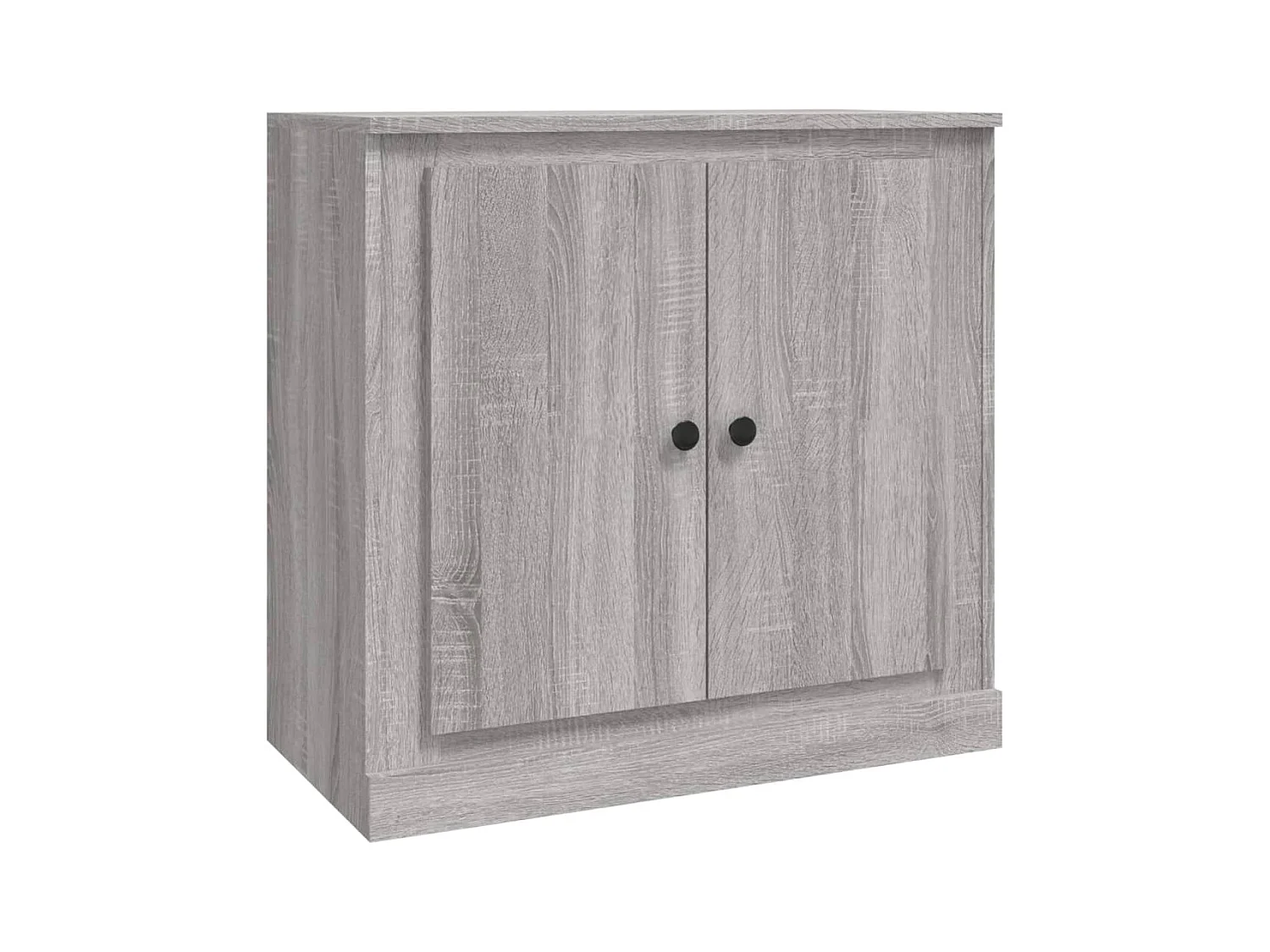 Buffets 3 pcs Sonoma gris Bois d'ingénierie