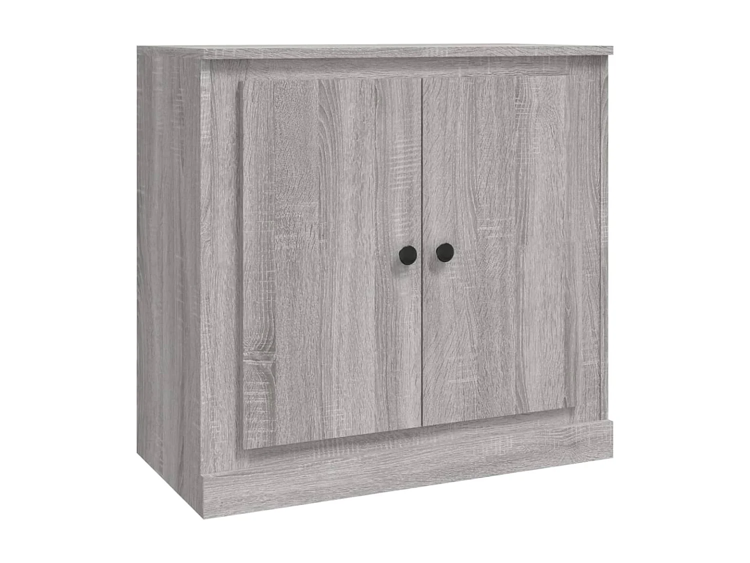 Buffets 3 pcs Sonoma gris Bois d'ingénierie