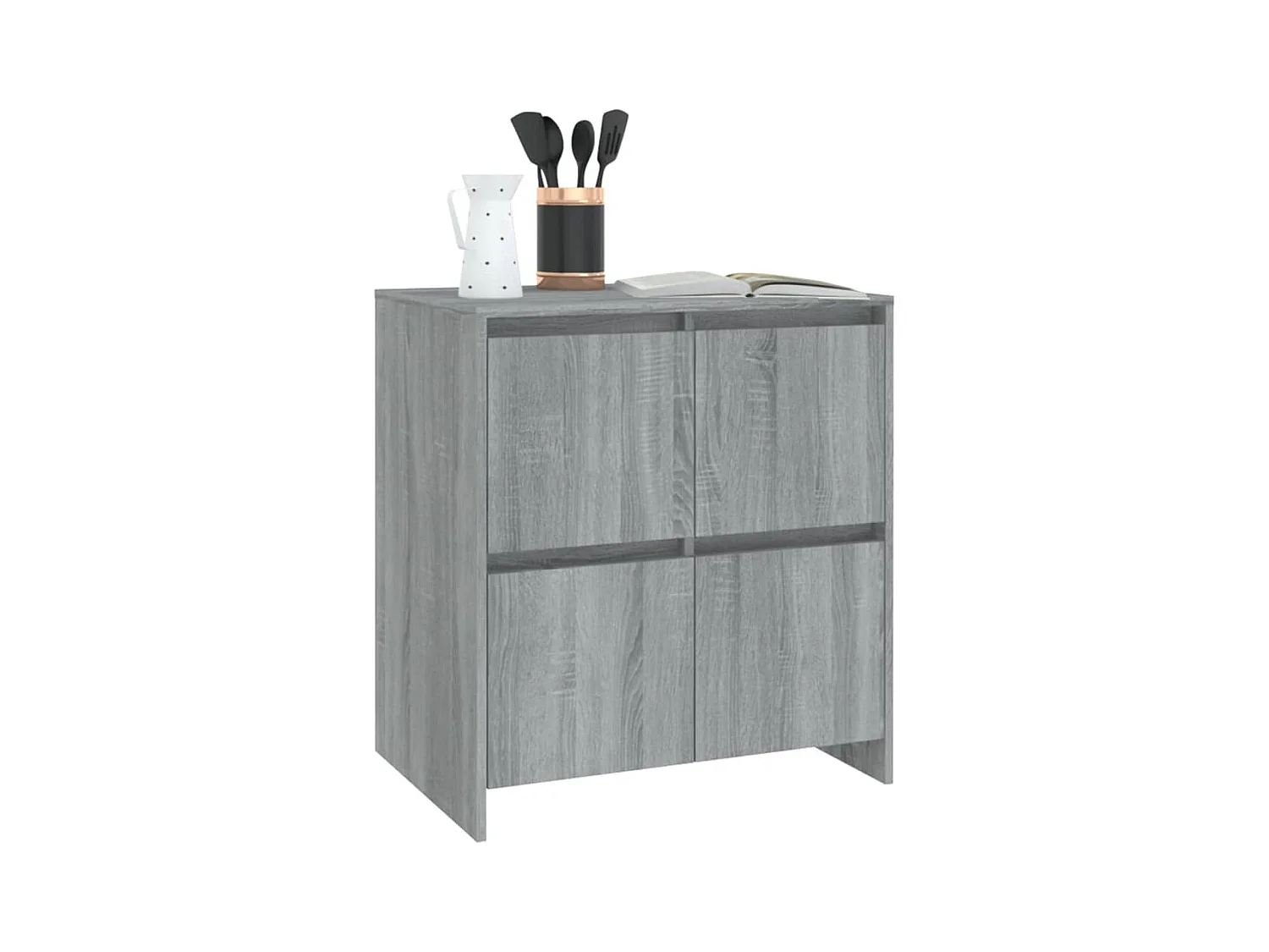 Buffet Sonoma gris 70x41x75 cm Bois d'ingénierie