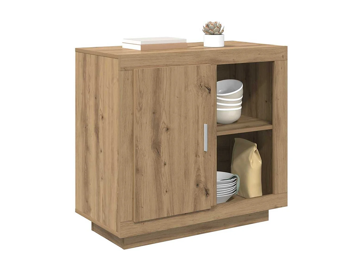 Buffet chêne artisanal 40 x 80 x 75 cm Bois d'ingénierie