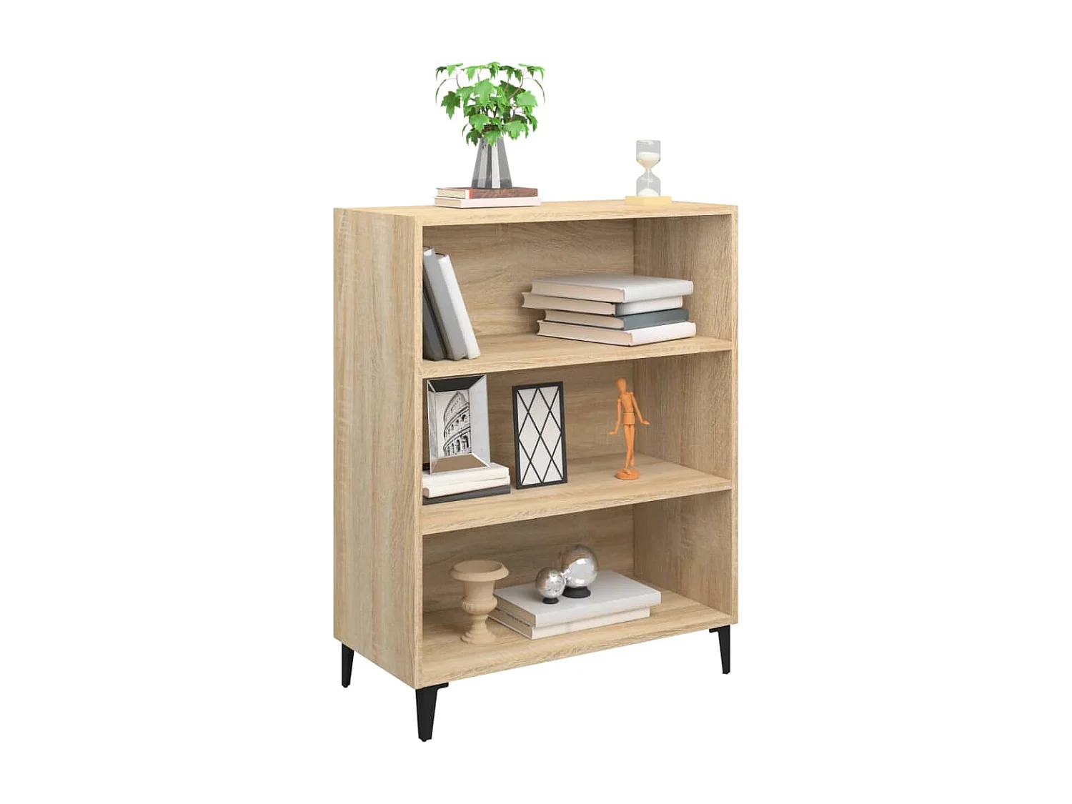 Buffet Chêne sonoma 69,5x32,5x90 cm Bois d'ingénierie