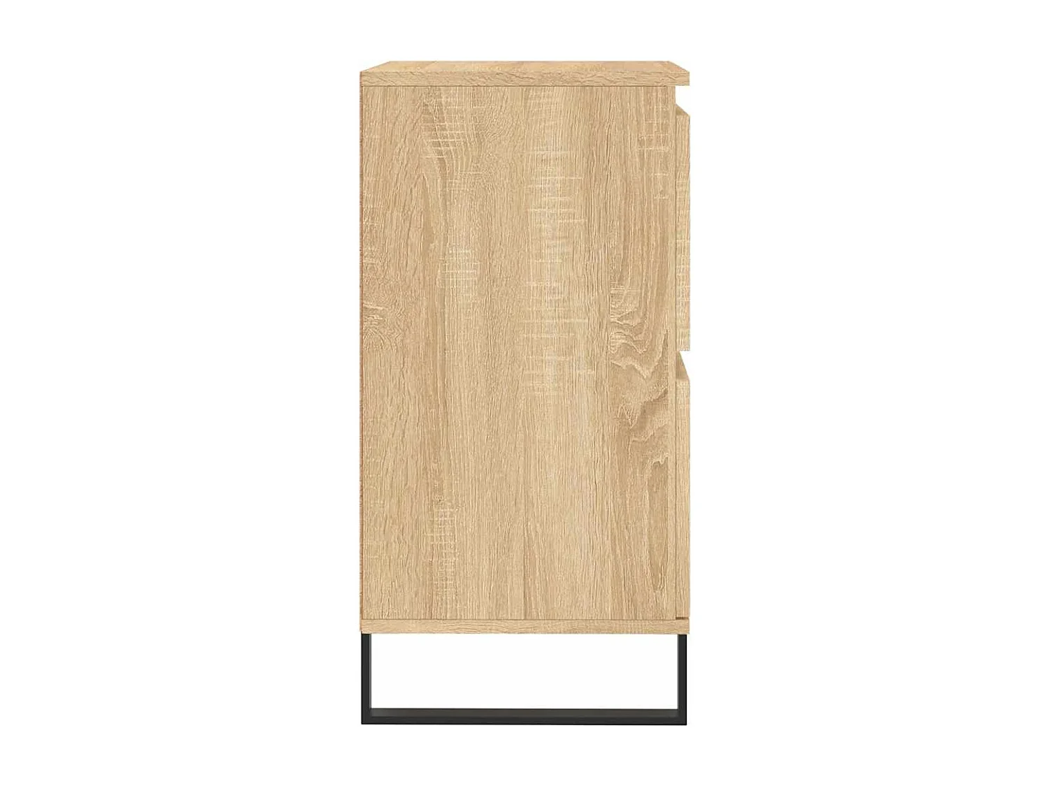 Buffets 2 pcs chêne sonoma bois d'ingénierie