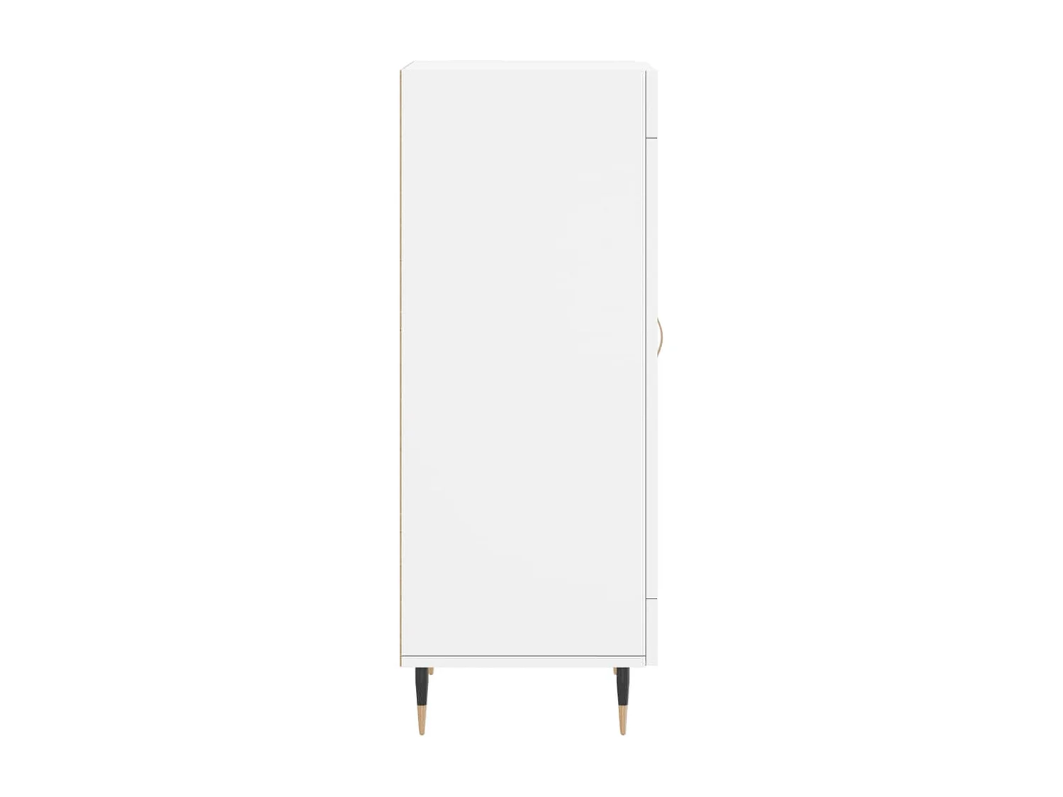 Buffet blanc 34,5x34x90 cm bois d'ingénierie