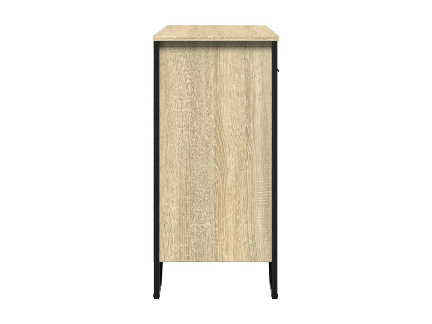 Credenza in rovere Sonoma 79,5x35,5x74,5 cm in legno ingegnerizzato