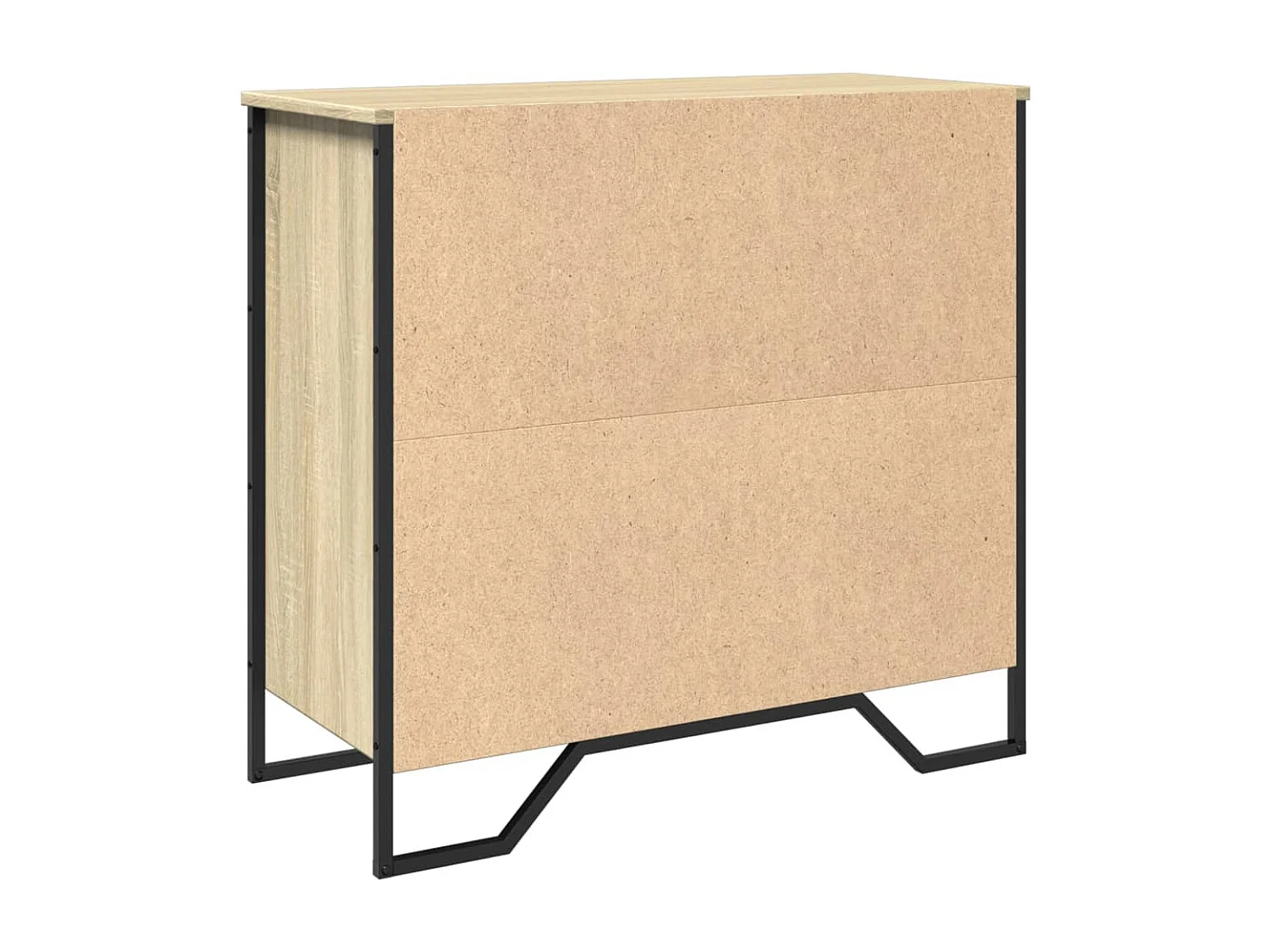 Credenza in rovere Sonoma 79,5x35,5x74,5 cm in legno ingegnerizzato