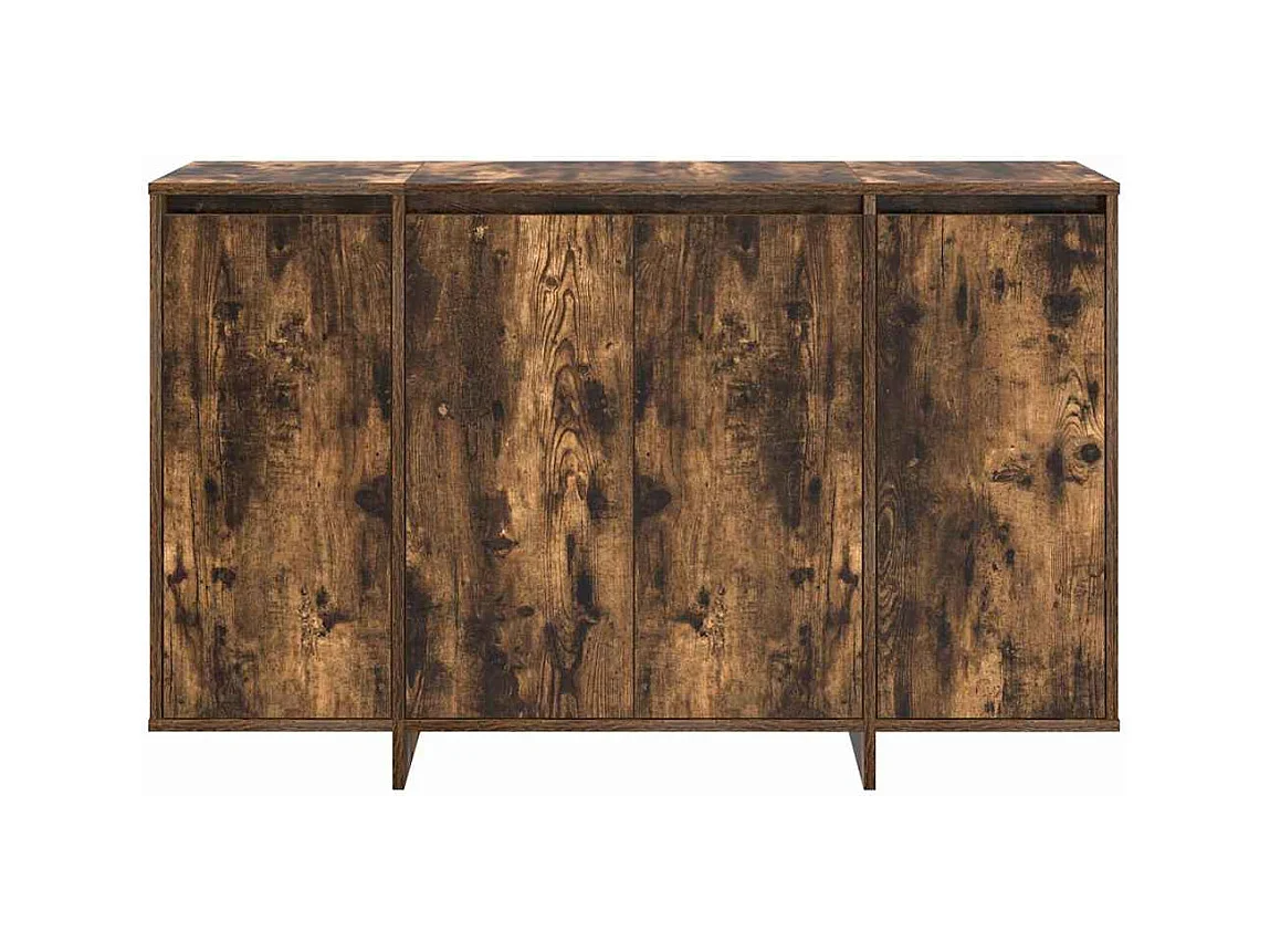 Buffet Chêne fumé 120 x 41 x 75 cm Bois d'ingénierie