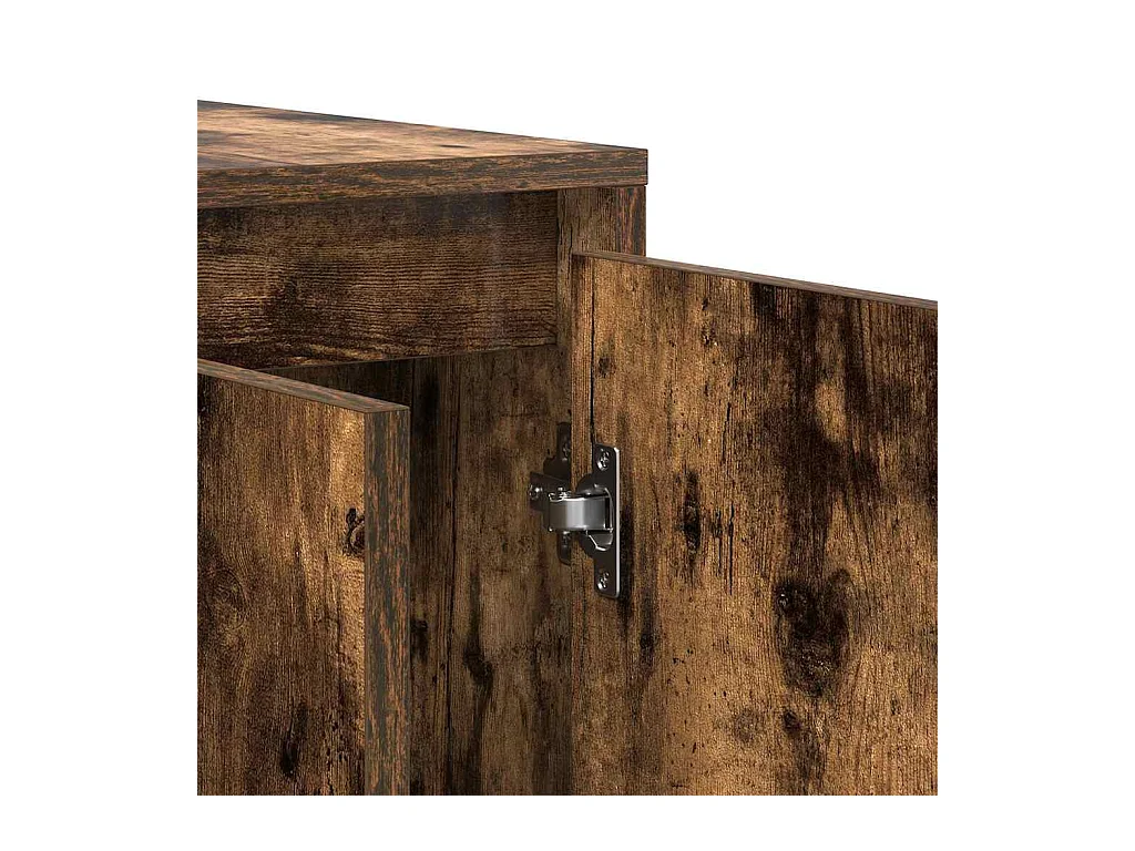 Buffet Chêne fumé 120 x 41 x 75 cm Bois d'ingénierie