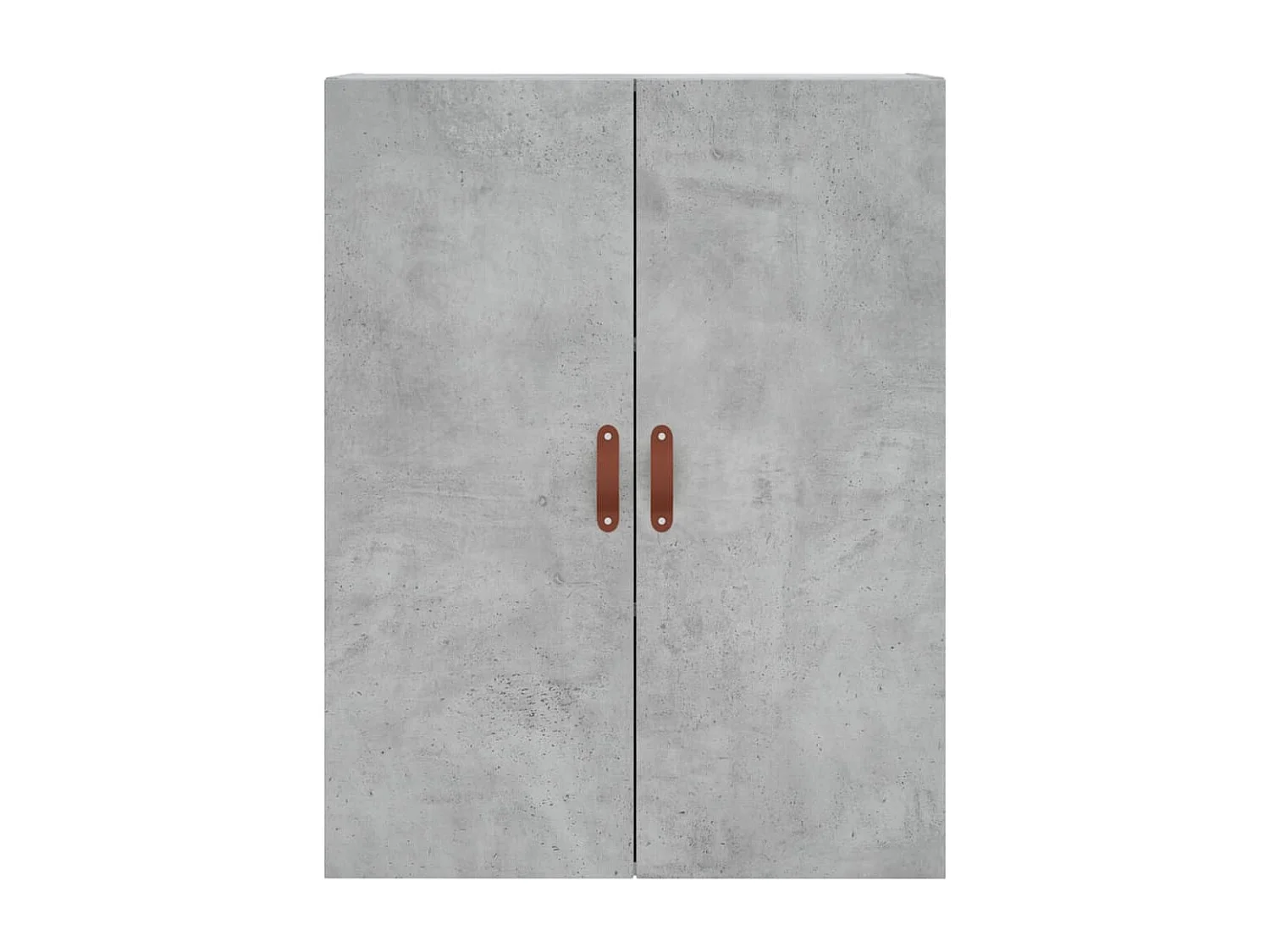 Betongrauer Wandschrank 69,5x34x90 cm