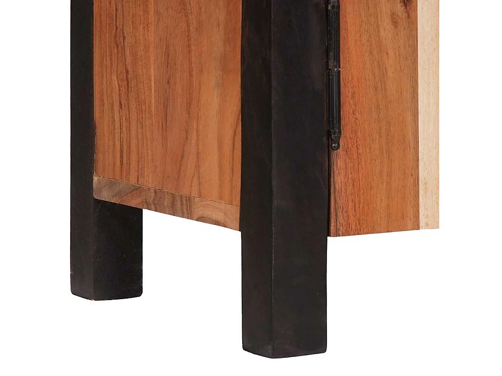 Credenza marrone 70 x 30 x 75 cm Legno massello di acacia