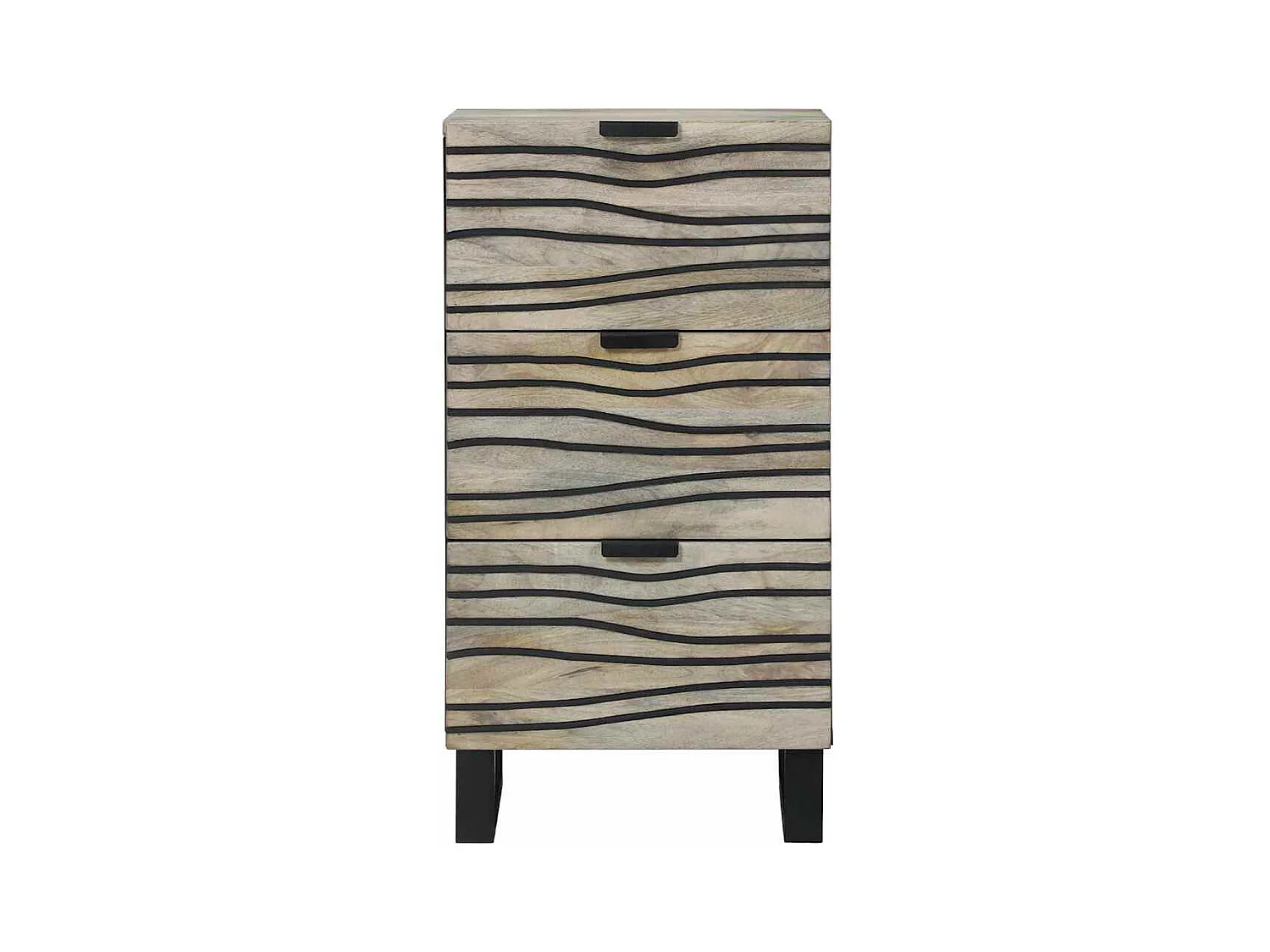 Meubles et étagères de rangement pour médias Blanc et Noir