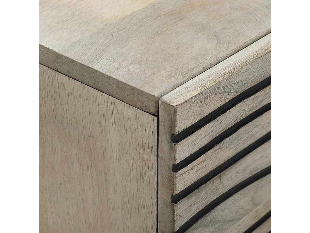 Meubles et étagères de rangement pour médias Blanc et Noir