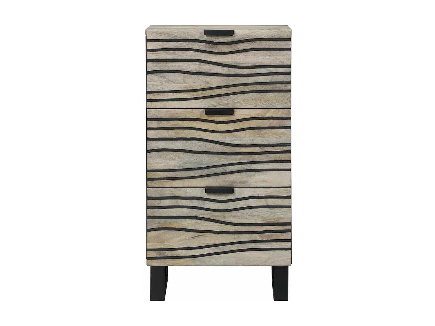 Mobili e scaffali per supporti multimediali bianchi e neri