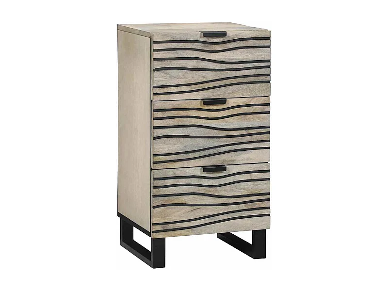 Meubles et étagères de rangement pour médias Blanc et Noir