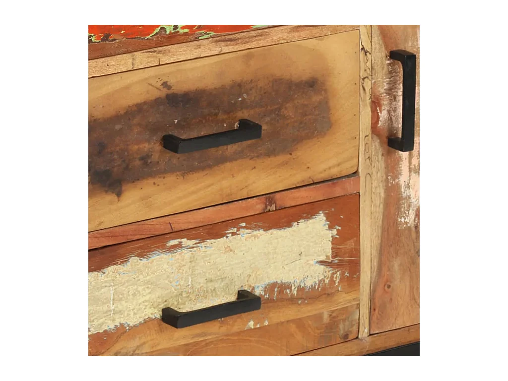 Buffet 88x30x73 cm Bois de récupération solide