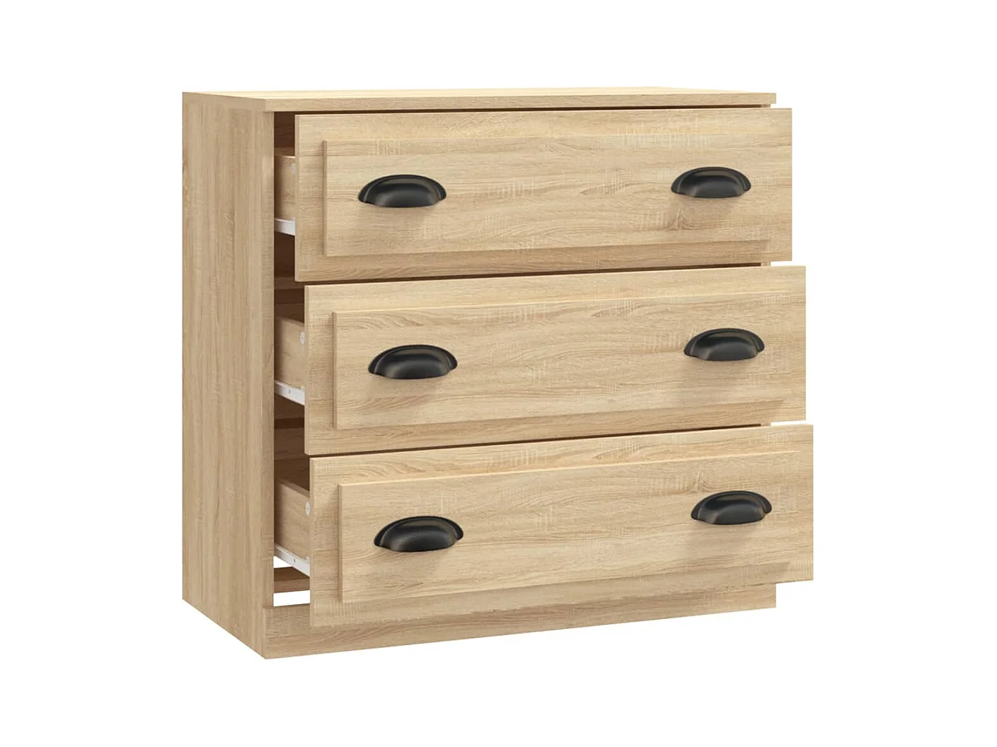 Buffet chêne sonoma 70x35,5x67,5 cm bois d'ingénierie