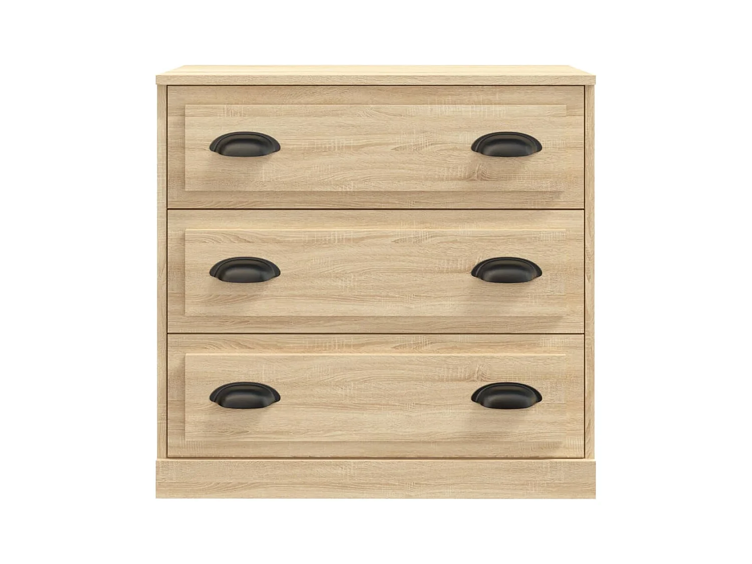 Buffet chêne sonoma 70x35,5x67,5 cm bois d'ingénierie