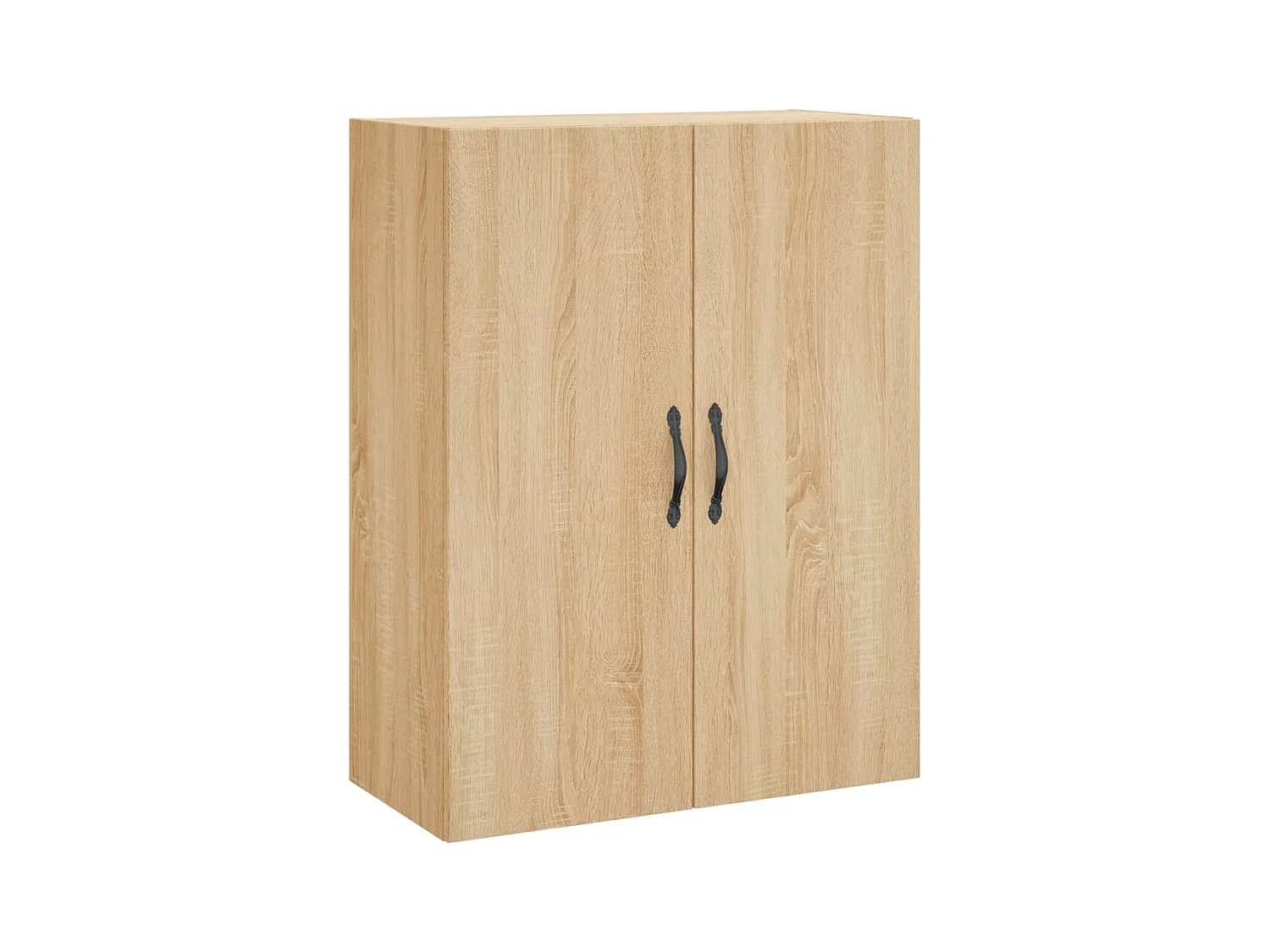 Hoog dressoir Sonoma eiken 69,5x34x180 cm Technisch hout
