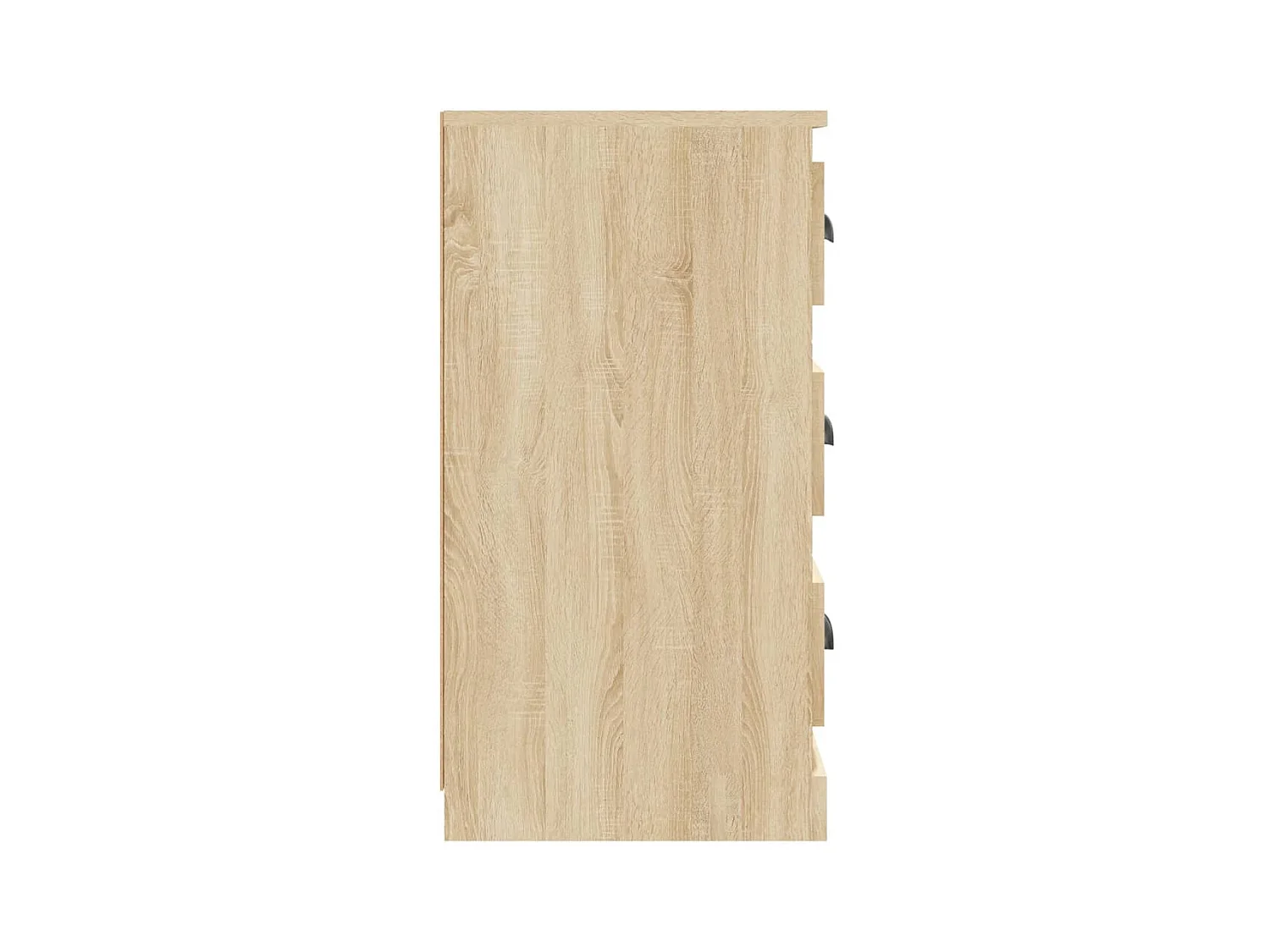 Buffets 2 pcs chêne sonoma bois d'ingénierie