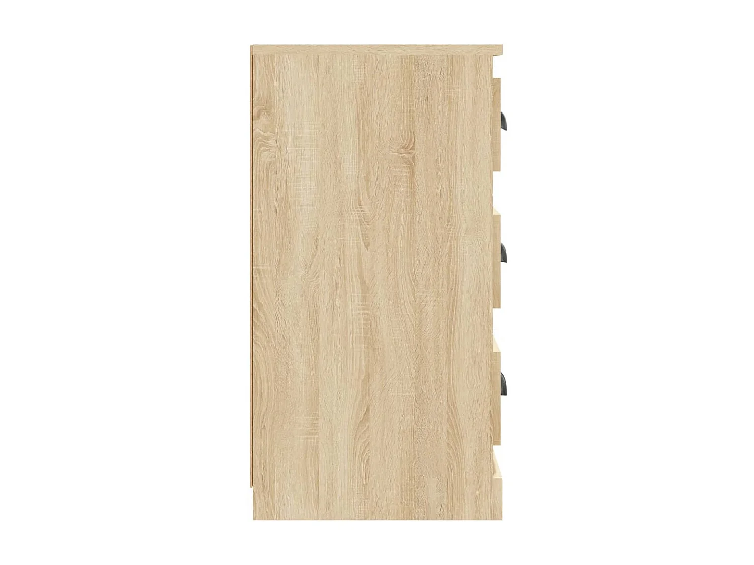 Buffets 2 pcs chêne sonoma bois d'ingénierie