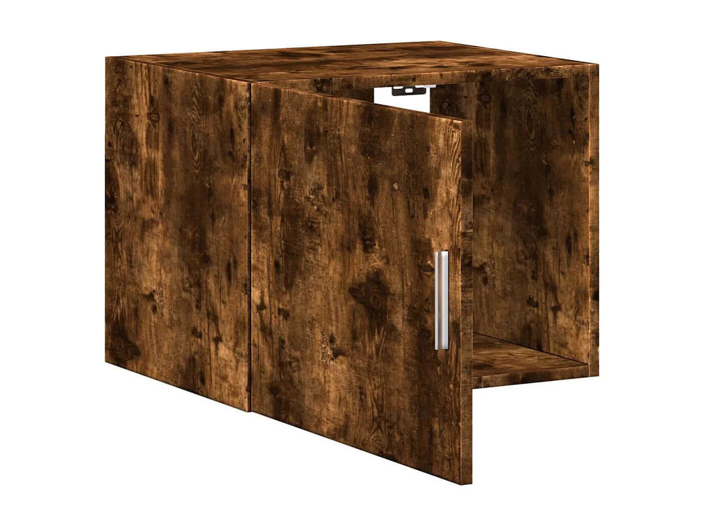 Armoire murale chêne fumé 50x42,5x40 cm bois d'ingénierie