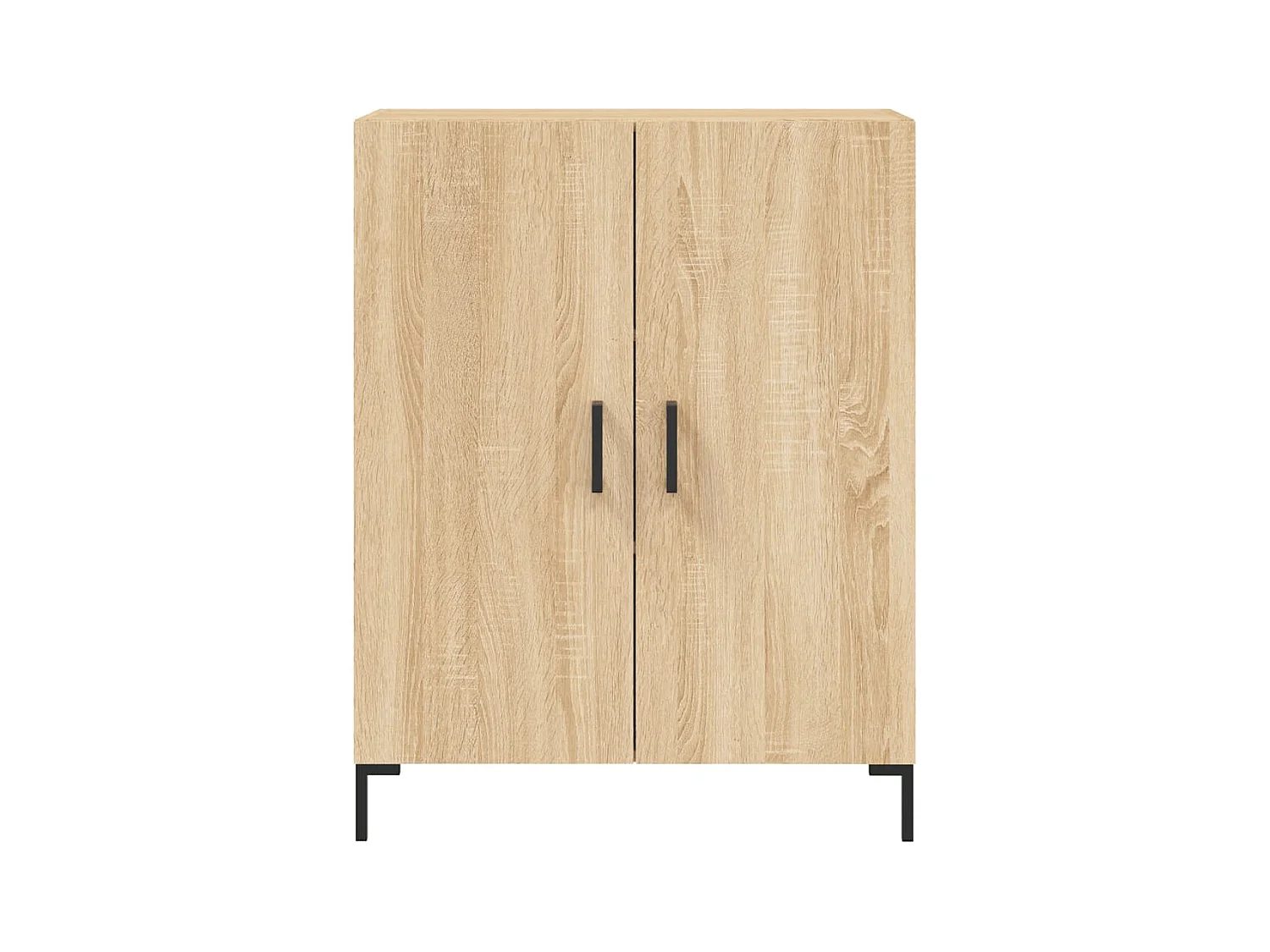 Hoog dressoir Sonoma eiken 69,5x34x180 cm Technisch hout