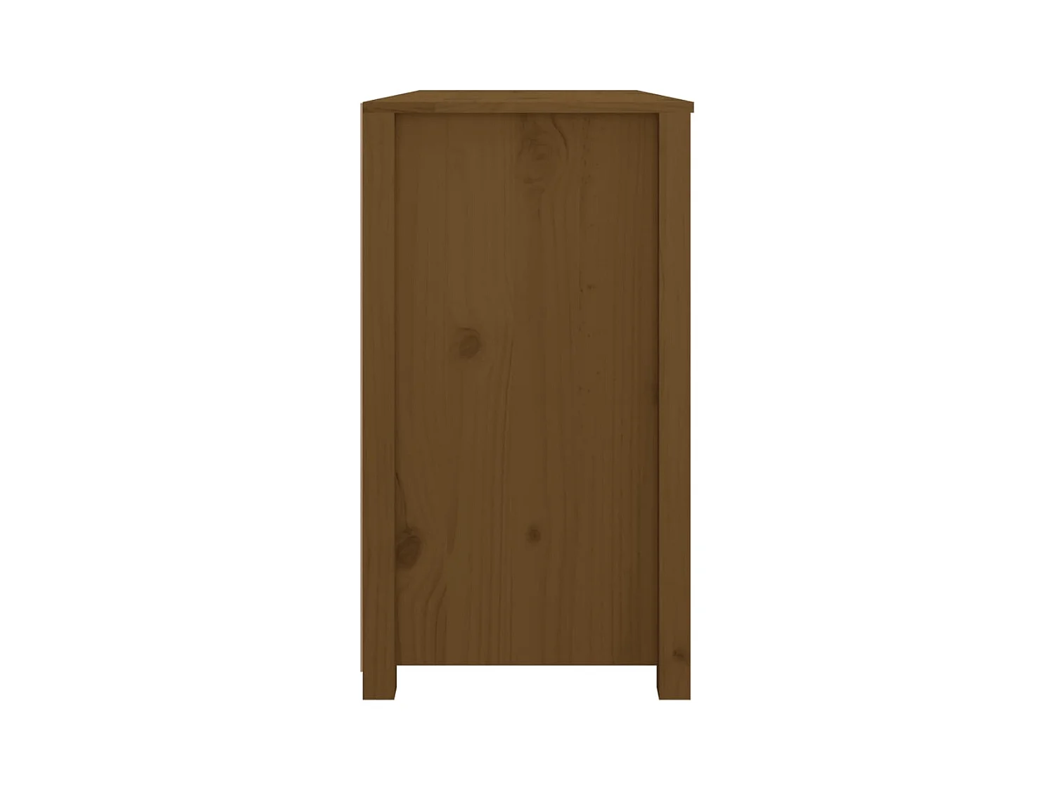 Armoire latérale Marron Miel 100x40x72 cm Bois de pin massif