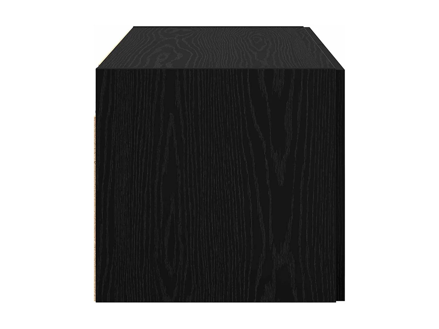Meuble mural Chêne noir 80 x 42.5 x 40 cm Bois d'ingénierie