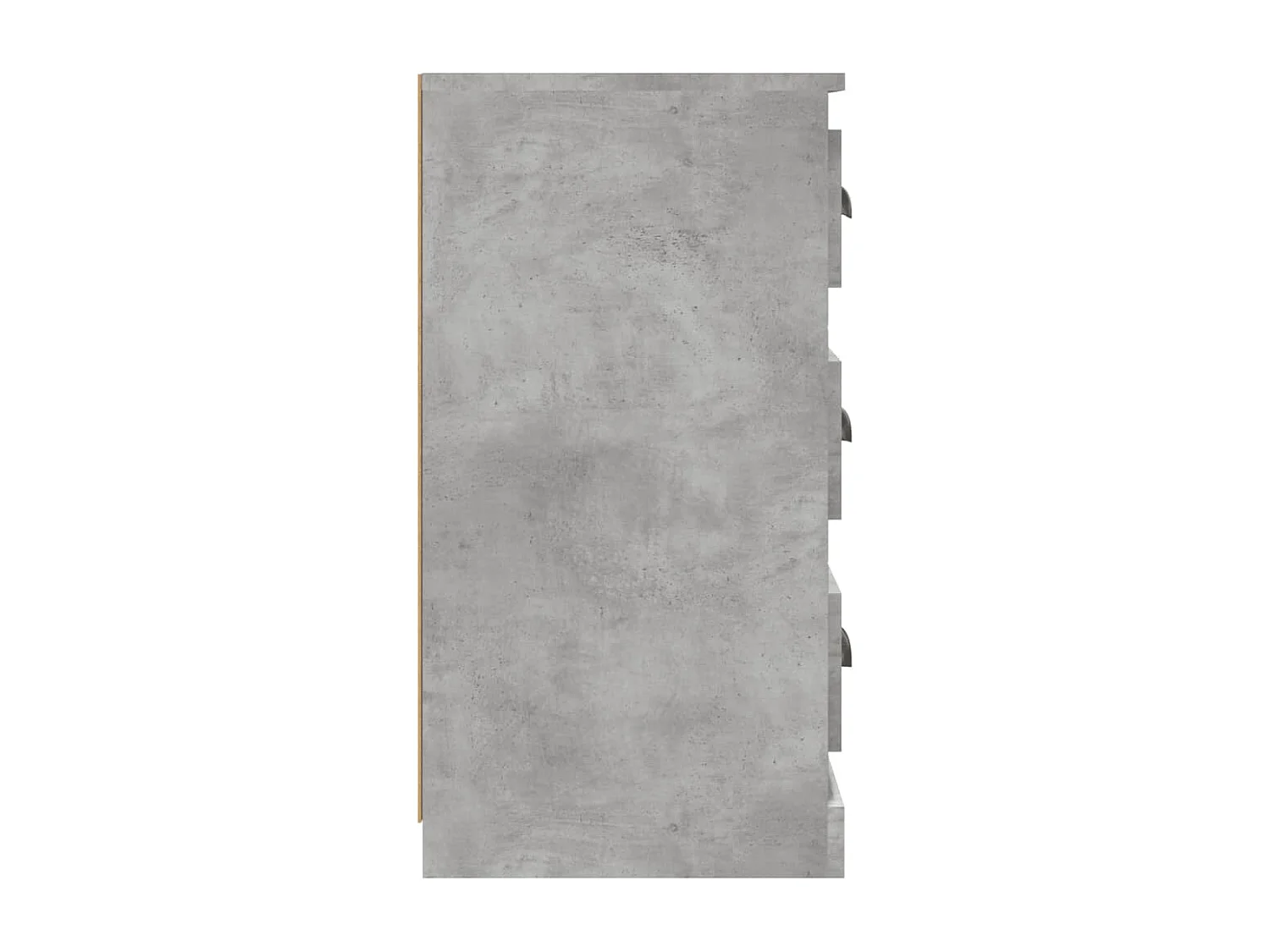 Buffet gris béton 70x35,5x67,5 cm bois d'ingénierie