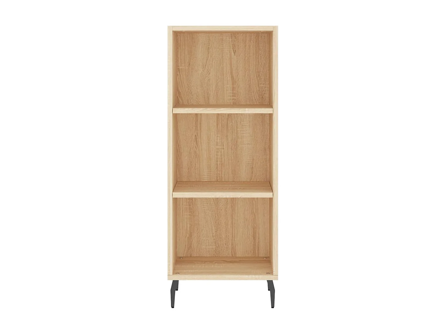 Buffet chêne sonoma 34,5x32,5x90 cm bois d'ingénierie
