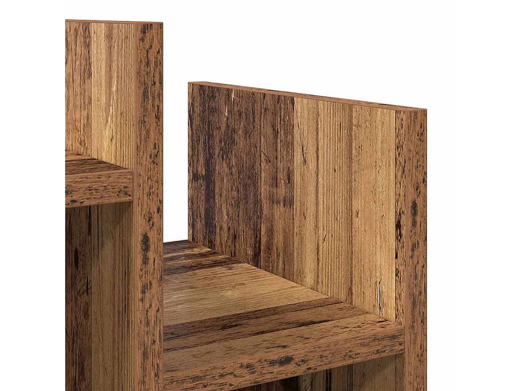 Mobiletto in legno antico 60 x 26 x 60 cm Legno ingegnerizzato