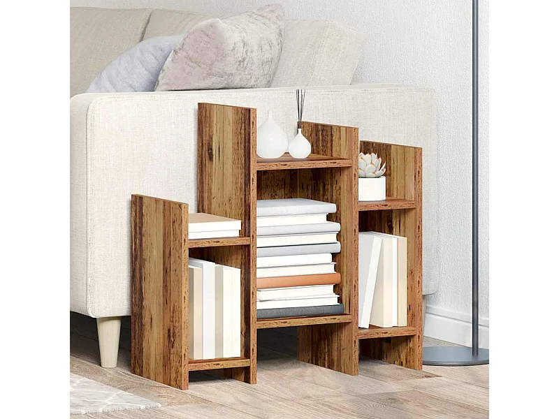 Mobiletto in legno antico 60 x 26 x 60 cm Legno ingegnerizzato