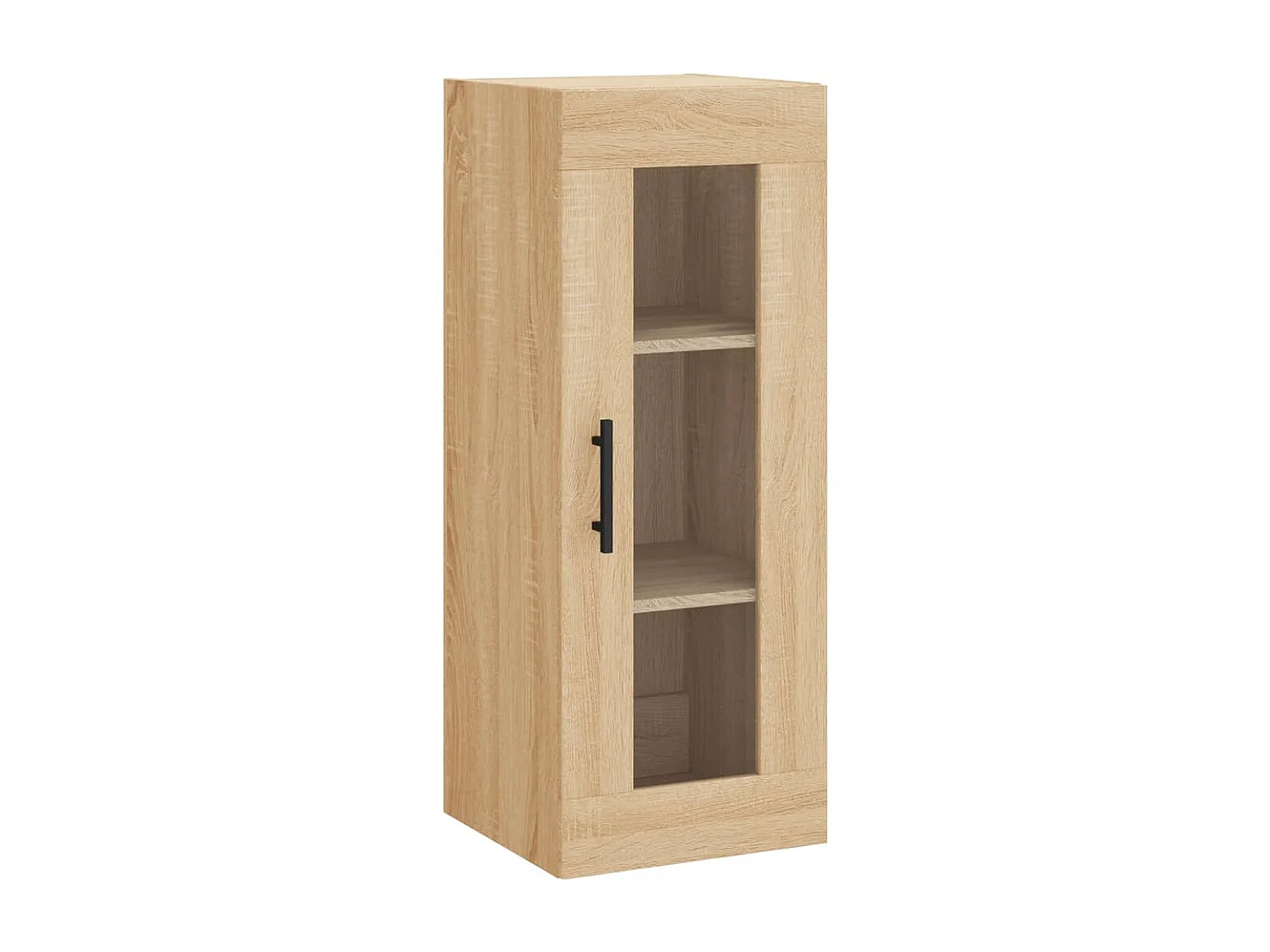 Hoog dressoir Sonoma eiken 34,5x34x180 cm Technisch hout