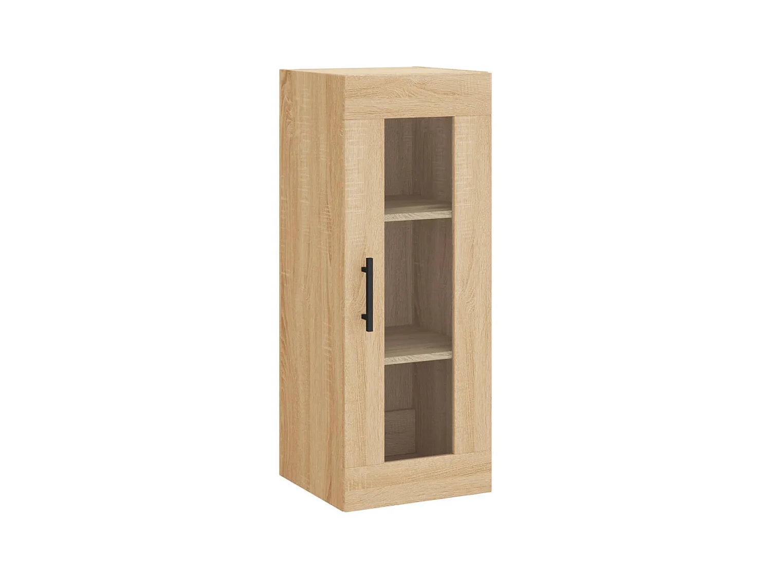 Hoog dressoir Sonoma eiken 34,5x34x180 cm Technisch hout