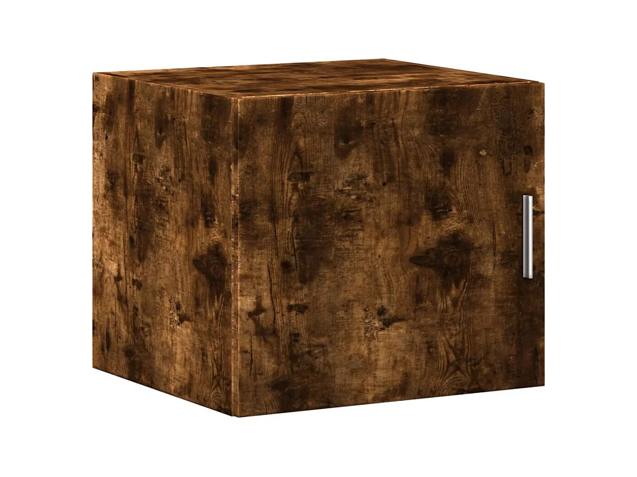 Slanke opbergkast gerookt eiken 45x42,5x225 cm