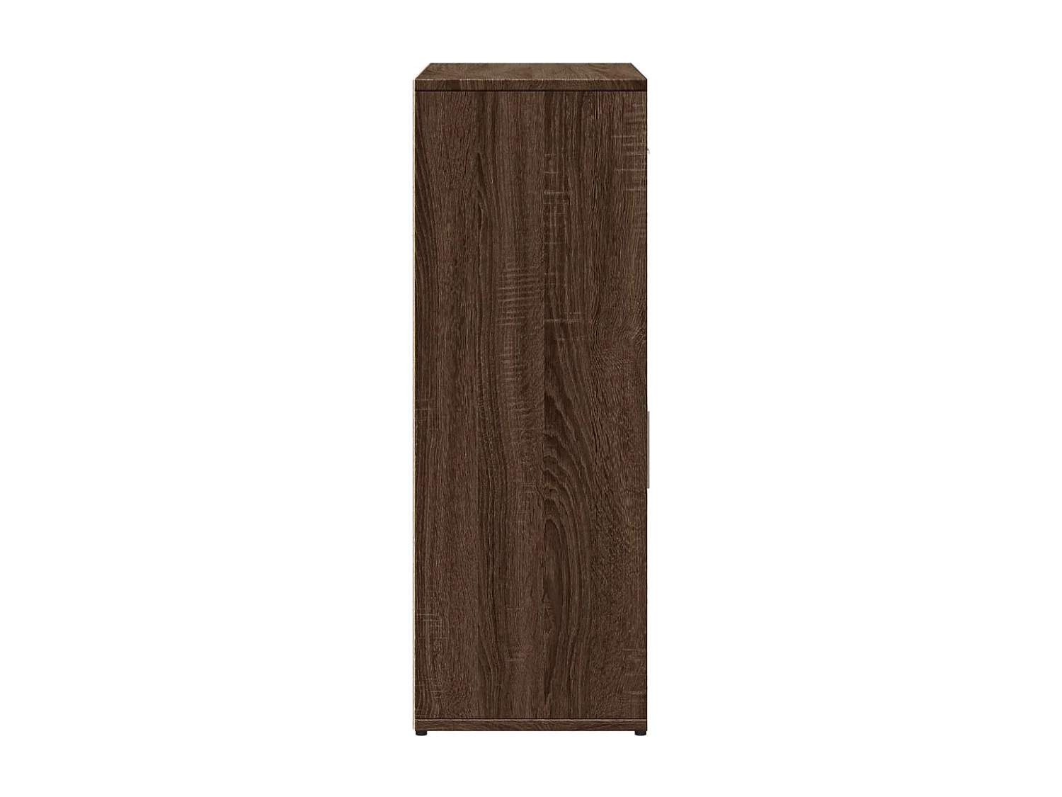 Buffet chêne marron 60x30x84 cm bois d'ingénierie