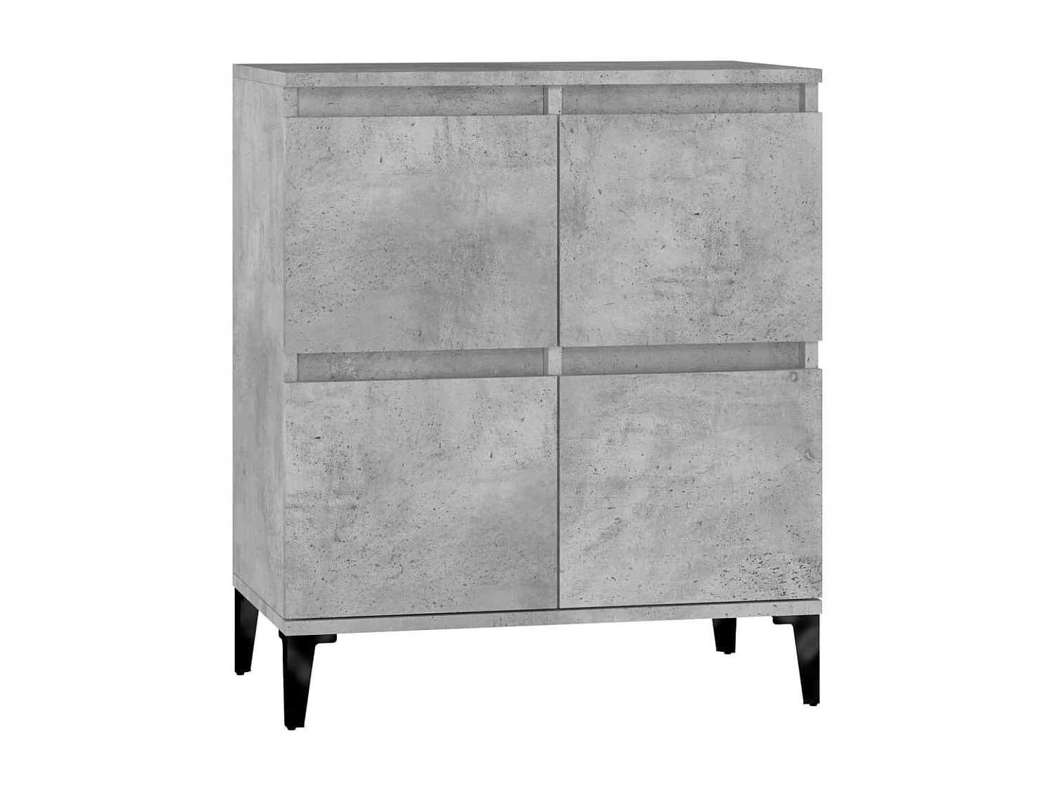 Credenza grigio cemento 60x35x70 cm in legno ingegnerizzato