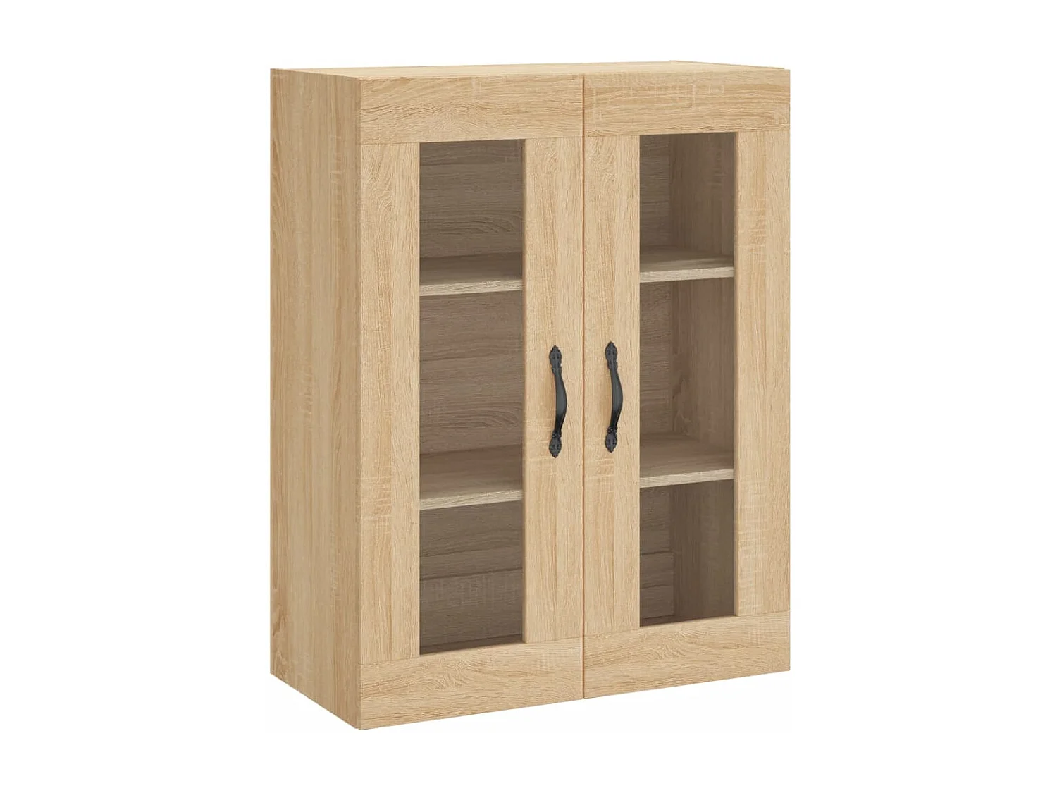 Pensili a 2 pezzi, rovere Sonoma, legno ingegnerizzato